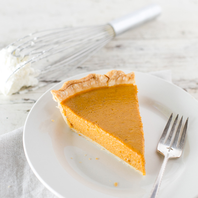 Pumpkin Pie — Vegan & Gluten-free Style!